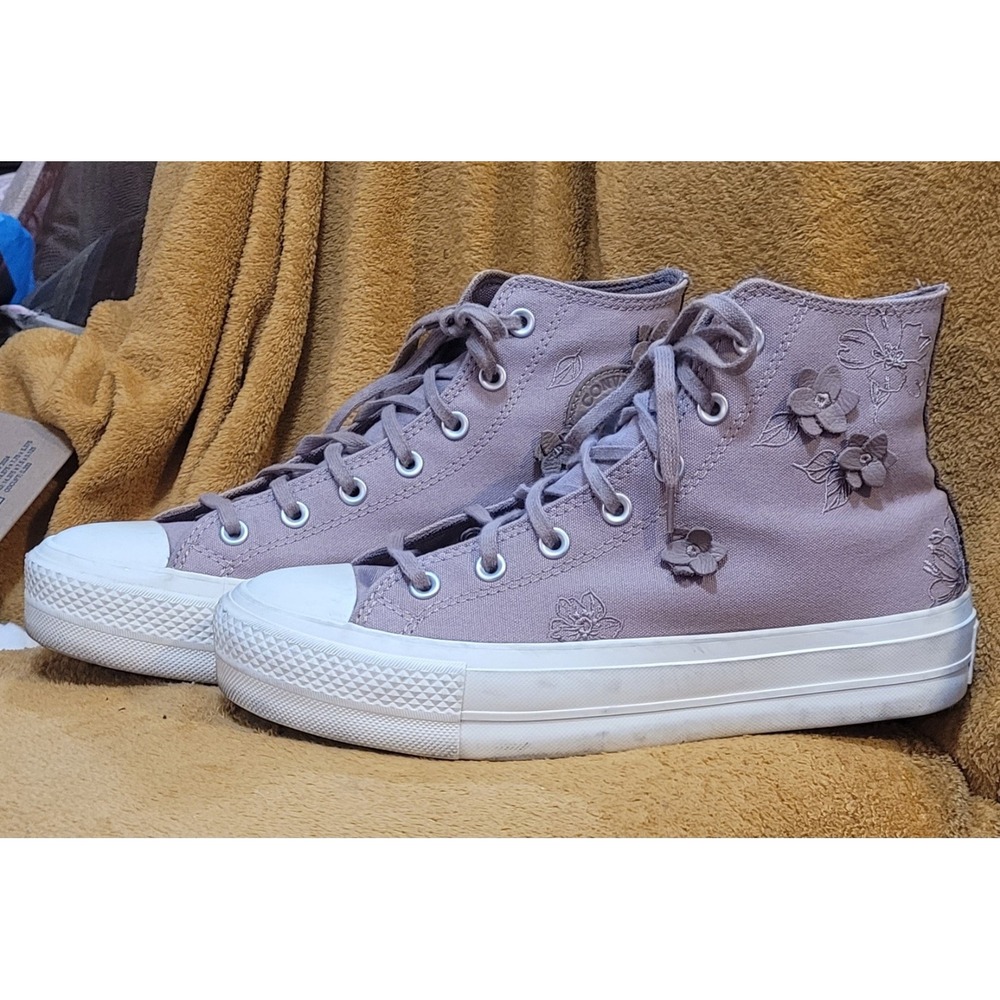 Converse Mauve Platform Chuck Taylor All Stars